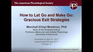 How to Let Go and Make Go – 2017 Mentoring Symposium Pt 4