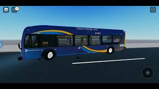 riding a 2021 new flyer XDE40 #9560 on the b41