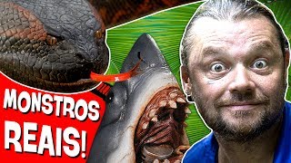 6 Monstros REAIS do cinema! (feat. Richard) 🐍🐊