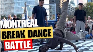 Break Dance Battle in Montreal #breakdance #freestyle