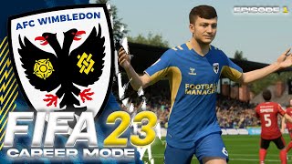 FIFA 23 WIMBLEDON RTG CAREER MODE - #1 LET'S AV IT!!
