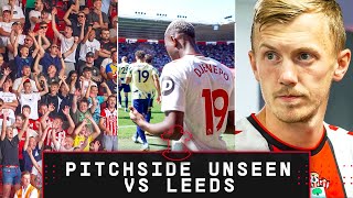 PITCHSIDE UNSEEN: Southampton 2-2 Leeds United | Premier League