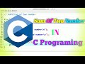 C Program to Add Two Numbers | Coding With Kumar