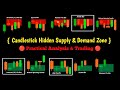 How To Predict Candle Under Supply & Demand Zones // Simple To Analysis & The With Trading / #binary