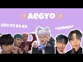 ateez doing aegyo for 7 min and 50 sec straight