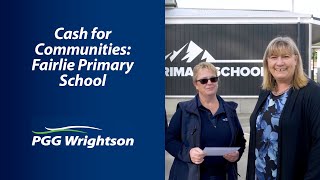 Cash For Communities Donations | Fairlie Primary School | PGG Wrightson