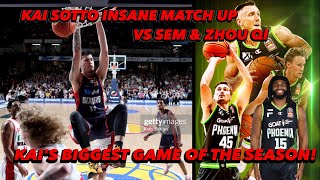 NBL ADELAIDE 36ERS KAI SOTTO BIGGEST GAME OF THE SEASON! ADELAIDE 36ERS VS SOUTH EAST MELBOURNE!