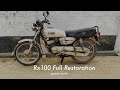 Yamaha RX100 Full Restoration | Repair & Restoration