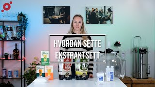 Hvordan sette ekstraktsett - Cider og Øl