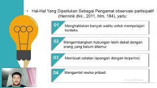 PRESENTASI MPK OBSERVASI PARTISIPATIF #MPK #UAJY