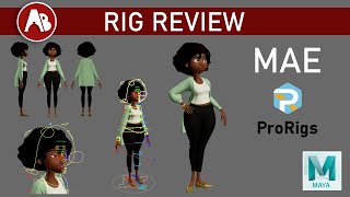 Mae (ProRigs) - (paid) Maya Animation Rig - Review