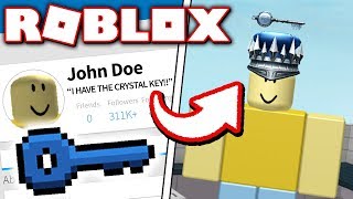 Old Video Its Possible Now Roblox Copper Key Is Impossible To Get - john doe finds the crystal key roblox ready player one event