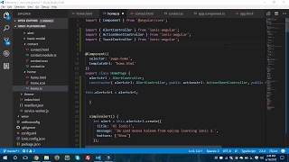 Basic Navigation or Routing: Ionic 2