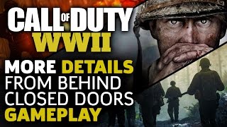 Call of Duty WWII: More Details From Behind Closed Doors Gameplay