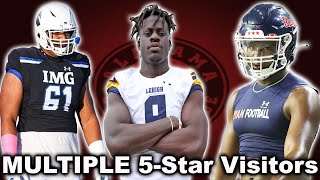 Alabama Football Recruiting: The Crimson Tide have ELITE Talent visiting this Weekend!