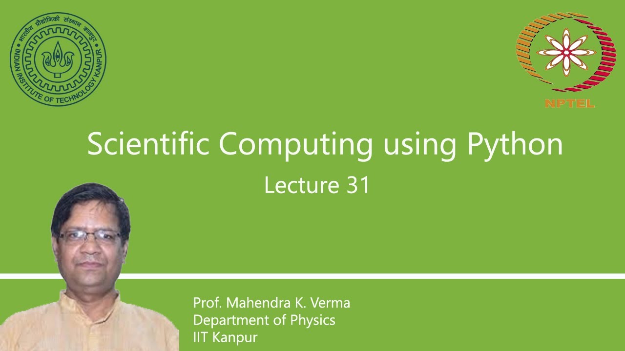 Lecture 31 Youtube