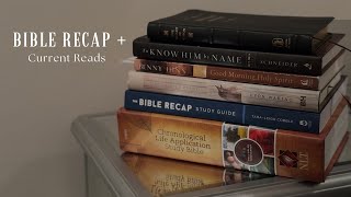 Bible Recap Update + My Current Devotionals \u0026 Books Im Loving!