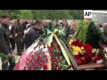 Funeral of army soldier killed in Mariupol clashes on May 9