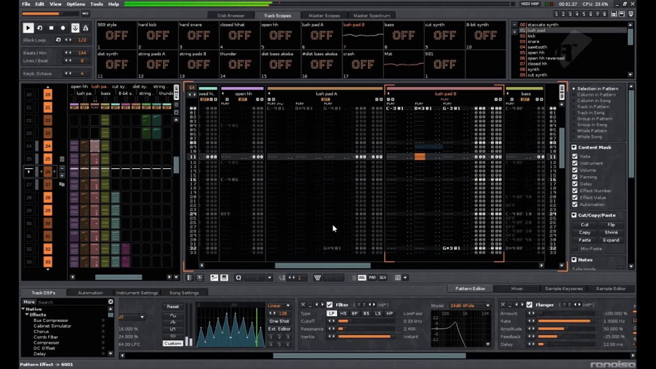 Diy Synths In Renoise Youtube
