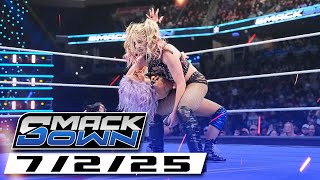 มวยปล้ำSmackDown(7/2/25) - เธอกลับมา เพื่อหมุนเข็มนาฬิกา ให้เดินกลับหลัง