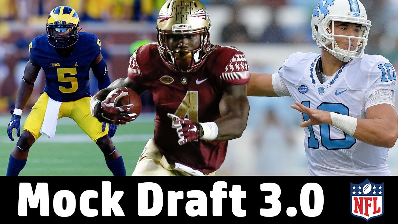 2017 NFL Mock Draft 3.0 - FINAL MOCK - YouTube