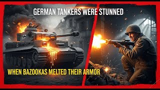 German Tankers Were Stunned When Bazookas Melted Their Armor In Seconds