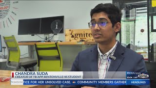 Bentonville teen creates app to detect tuberculosis using AI