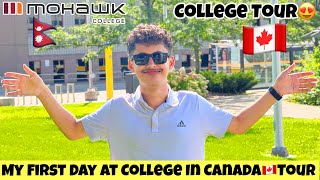 My First Day At College In Canada🇨🇦Mohawk College Tour🇳🇵