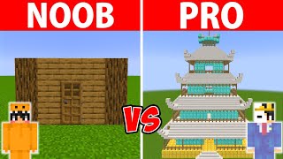 NOOB vs HACKER: I CHEATED in a Build Challenge