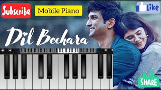 Dil Bechara - Title Track Piano Cover | Dil Bechara | A. R. Rehman | Sushant Singh Rajput, Sanjana S