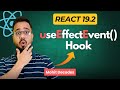 React 19.2 useEffectEvent Hook | Fix useEffect Problems with Step-by-Step Code