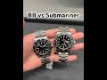 2024 Tudor Metas BlackBay vs Rolex Submariner Date! #rolex #tudor