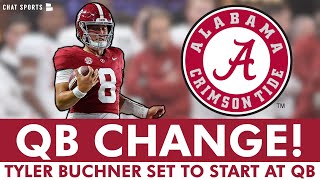 BREAKING: Tyler Buchner Set To Start At QB For Alabama Football vs. USF, Jalen Milroe Benched