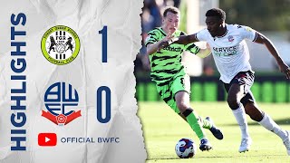 HIGHLIGHTS | Forest Green Rovers 1-0 Bolton Wanderers