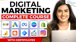 Becoming a Digital Marketer with No Experience | Digital Marketing Full LIVE Course 🔥