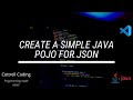 Create Java Class from JSON
