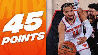 Jalen Brunson GOES OFF For 45 Points! 🔥 | March 14, 2024