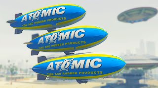 STACKING MASSIVE BLIMPS! (GTA 5 Funny Moments)