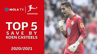 Bundesliga | Top 5 Saves by Koen Casteels 2020/2021