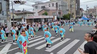 福山ばら祭りパレード　神石踊り娘隊キラキラ星