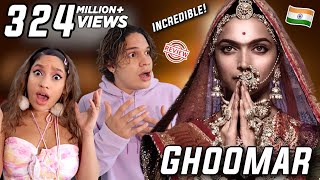 Latinos react to Padmaavat Song" Ghoomar | Deepika Padukone | Shreya Goshal