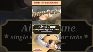 Airtel single string guitar Tune #trending #viral #shorts #ytshorts