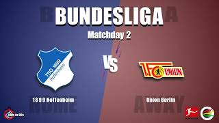 TSG Hoffenheim vs. 1. FC Union Berlin - Bundesliga Season 21/22