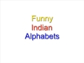 funny indian alphabets comedy