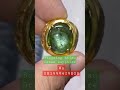 Bangsing hijau kristal / green sapphire / gemstone / batu permata / jewelry / wa 081999439808