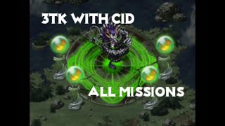 [FFBE] Kokuryu 3 Star - 3TK All Missions