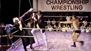 WWE WVR CWF PURPLE HAZE VS BIGJIM HALEY KEVIN ATTACKS WITH JIM MERCY1983 FULLYREMASTERED SD 4K60FPS