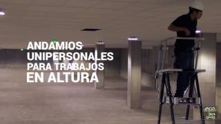 Los Andamios Unipersonales Ecolift evitan accidentes laborales