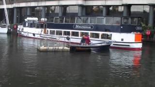 St Katharine Docks - Hurlingham mooring up