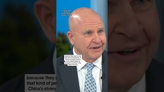 Blinken’s visit to Beijing “may portray a bit of weakness,” H.R. McMaster says #shorts